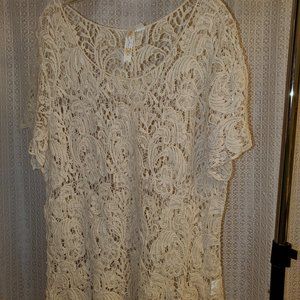 Embroidered Top Size XL